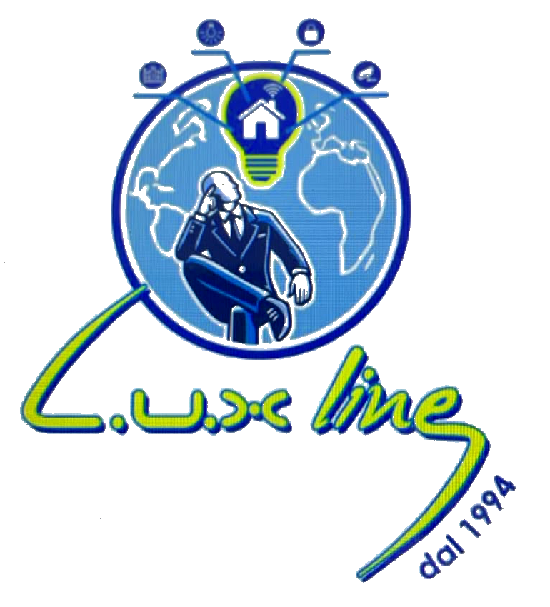 Logo L.U.X Line elettricista dal 1994